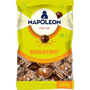 Napoleon bonbony s lékořicovou příchutí se salmiakovým práškem 225 g