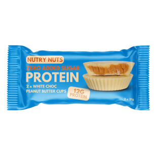 Nutry Nuts protein košíček bílá čokoláda s arašídovým máslem 42 g