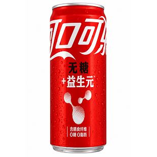 Coca-Cola CN Zero Prebiotics and Fiber sycená limonáda s vlákninou 330 ml