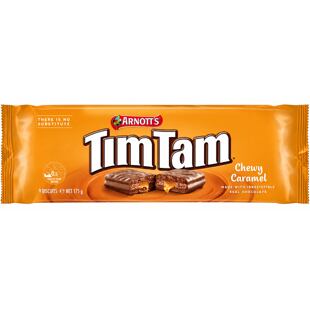 Tim Tam karamelové čokoládové sušenky 175 g