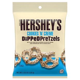 Hershey's preclíky s polevou s příchutí sušenek a krému 120 g