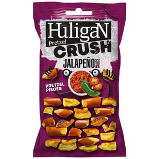 Huligan Crush lámané preclíky s příchutí papriček jalapeňo 65 g
