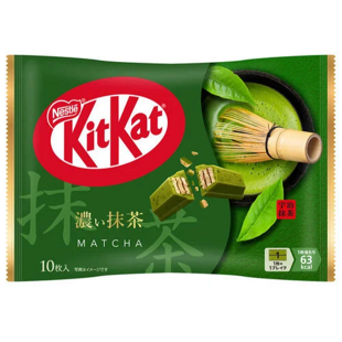 KitKat Japan sušenky s polevou a náplní s příchutí čaje matcha 10 x 11,3 g