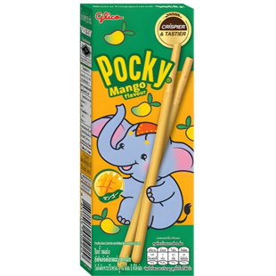 Pocky tyčinky s polevou s příchutí manga 25 g