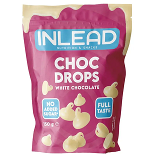 Inlead dropsy z bílé čokolády bez přidaného cukru 150 g
