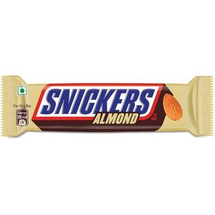 Snickers čokoládová tyčinka s karamelem a mandlemi 45 g