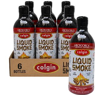 Colgin Natural Hickory Liquid smoke tekutý kouř Original 472 ml Celé balení 6 ks