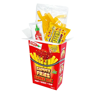 Zed Candy želé bonbony ve tvar hranolek s omáčkou 70 g
