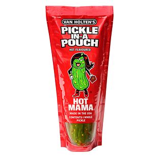 Van Holten's Hot Mama velká kyselá okurka v pálivém nálevu 242 g