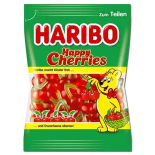 Haribo DE Happy Cherries želé s příchutí třešní 175 g