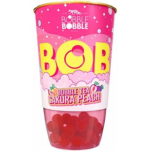 BOB Bubble Tea s příchutí Sakura Peach 360 ml