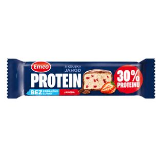 Emco CZ Proteinová tyčinka s náplní jahoda 50 g