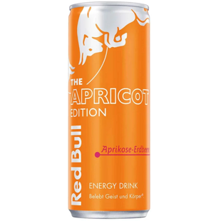 Red Bull ES sycený energetický nápoj s příchutí meruněk a jahod 250 ml