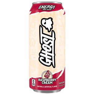 Ghost UK Energy Zero nápoj s příchutí malina a smetana 500 ml