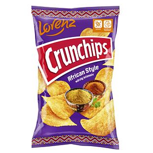 Crunchips DE bramborové chipsy s příchutí African 150 g