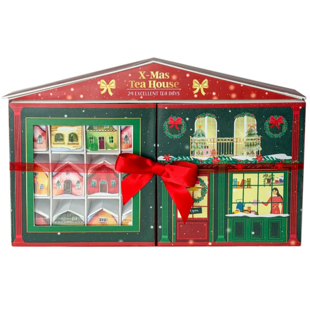 Becky's adventní kalendář s mini domečky s čaji 36 g