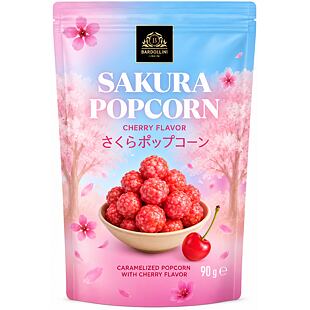 Bardollini Popcorn s příchutí sakury 90 g