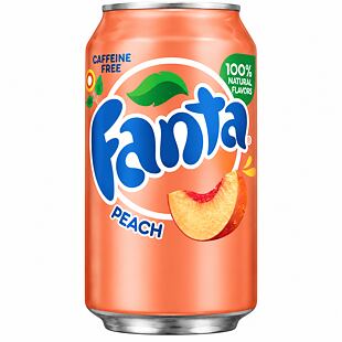 Fanta sycený nápoj s příchutí broskve 355 ml