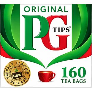 PG Tips černý čaj 160 ks 464 g