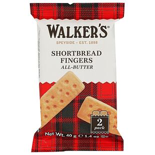 Walkers pure butter shortbread mini fingers 40 g