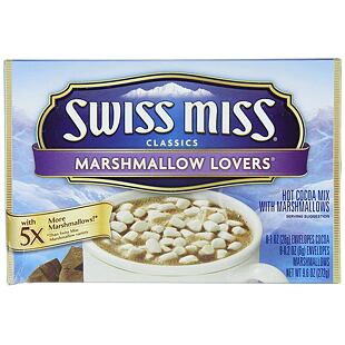Swiss Miss USA Lovers instantní horká čokoláda s větším množstvím marshmallow 272 g
