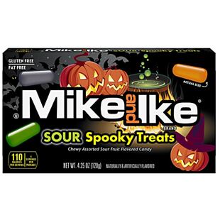 Mike and Ike Spooky kyselé bonbony s ovocnými příchutěmi 120 g