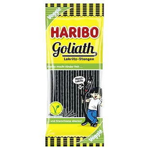 Haribo DE Goliath Lakritz lékořicové pendreky 125 g
