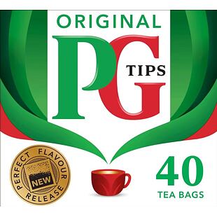 PG Tips černý čaj 40 ks 116 g