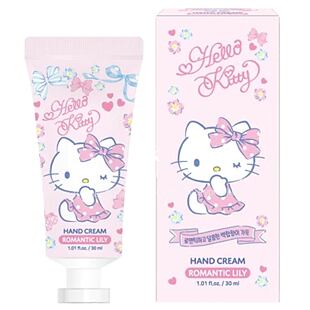 Measty Hello Kitty zvlhčující krém na ruce s vůní lilie 30 ml