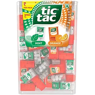 Tic Tac Mini Boxes Travels, Mint and Orange Flavors, 255 g