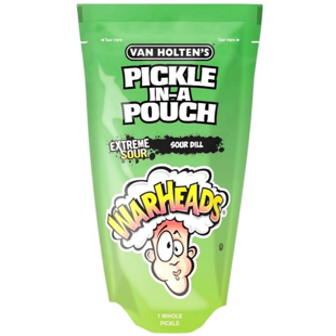 Van Holten's Warheads velká kyselá okurka v extrémně kyselém nálevu 242 g