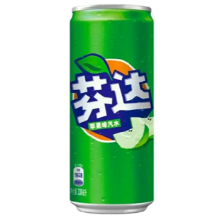 Fanta sycený nápoj s jablečnou příchutí 330 ml