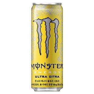 Monster KR Ultra Citra energetický nápoj s citronovou příchutí bez cukru 355 ml KR