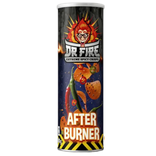 Dr. Fire Afterburner bramborové chipsy s příchutí chilli papriček 80 g