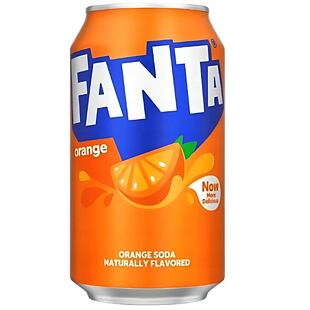Fanta US sycený nápoj s příchutí pomeranče 355 ml