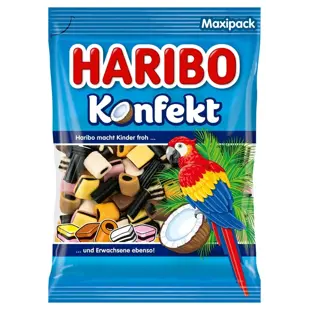 Haribo DE Konfekt lékořicové bonbóny 500 g