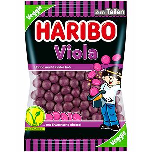 Haribo DE Viola dražé s příchutí fialek 125 g
