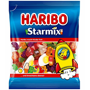 Haribo DE Starmix želé a pěnové bonbóny s ovocnou příchutí 175 g