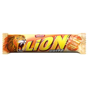 Lion EU White tyčinka s karamelen v bílé čokoládě 42 g