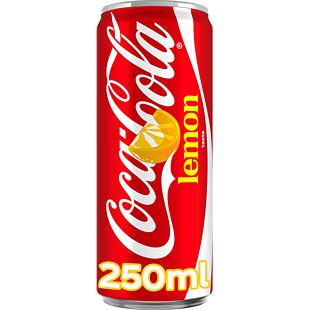 Coca-Cola sycený colový nápoj s citronovou příchutí 250 ml