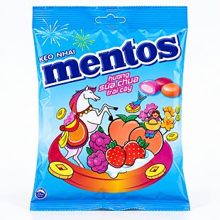 Mentos Asia žvýkací bonbony s jogurtovými příchutěmi 221,4 g