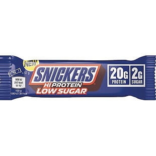 Snickers proteinová tyčinka s arašídy a karamelem se sníženým obsahem cukru 57 g