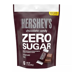 Hershey's mini mléčné čokoládky bez cukru 144 g