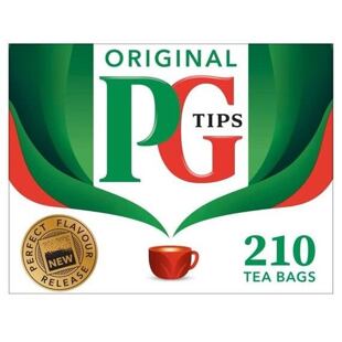 PG Tips černý čaj 210 ks 609 g