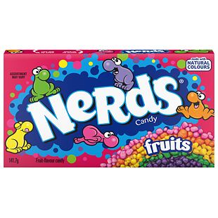 Nerds Fruits Dražé s ovocnou příchutí 141,7 g