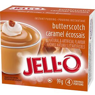 Jell-O instantní pudink s příchutí Butterscotch 99 g