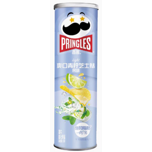 Pringles Asia bramborové chipsy s příchutí limetkového dortu 110 g