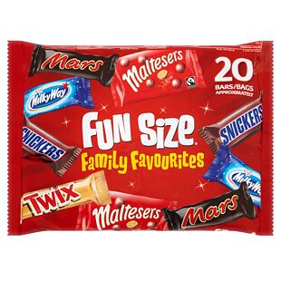 Mars Favourites výběr čokoládových tyčinek 358 g