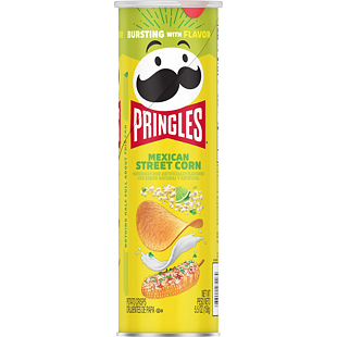 Pringles USA bramborové chipsy s příchutí kořeněné mexické kukuřice 158 g