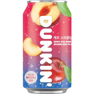 Dunkin sycený nápoj s příchutí švestky bez cukru 350 ml